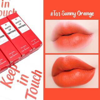 Son nước bền màu Keep In Touch Matte Lip Tattoo Tint